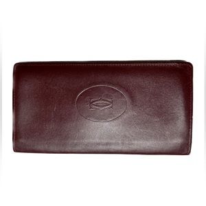 CARTIER Bifold Leather Wallet